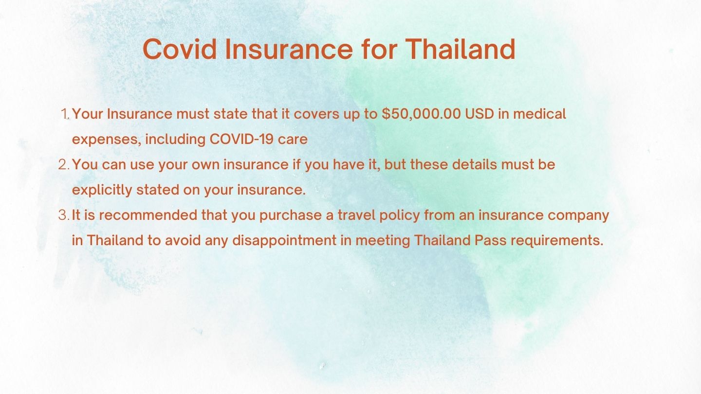 COVID INSURANCE FOR THAILAND Medical Tourism in Thailand