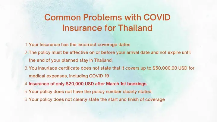 Covid Insurance for Thailand March 1st(1)