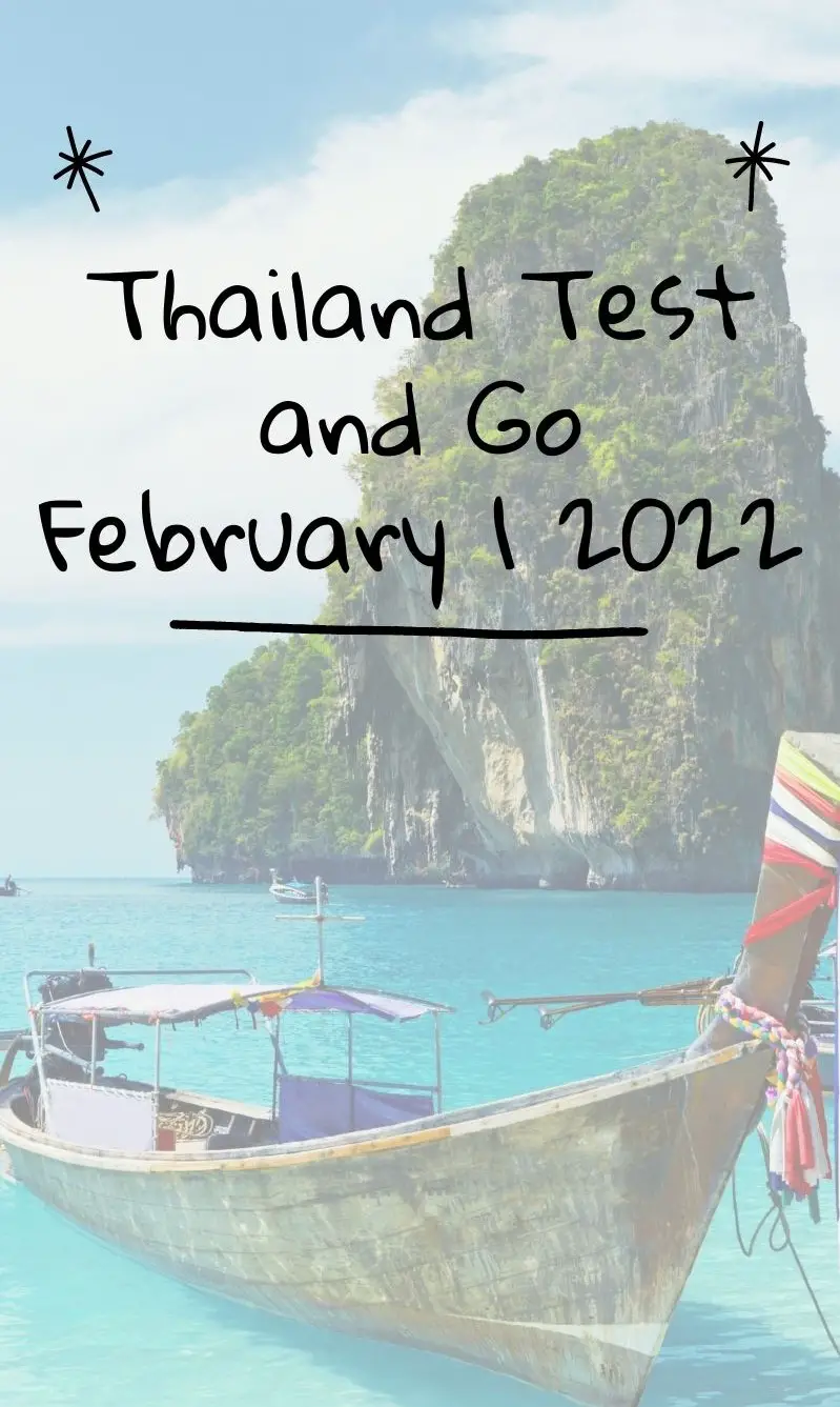 Thailand Test and Go February 1,2022 hero