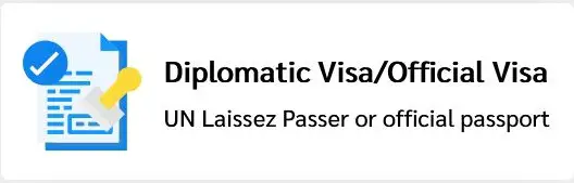 Diplomatic Official visa Thailand