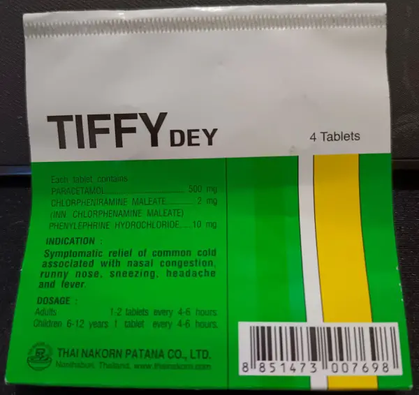 Tiffy 4 pack