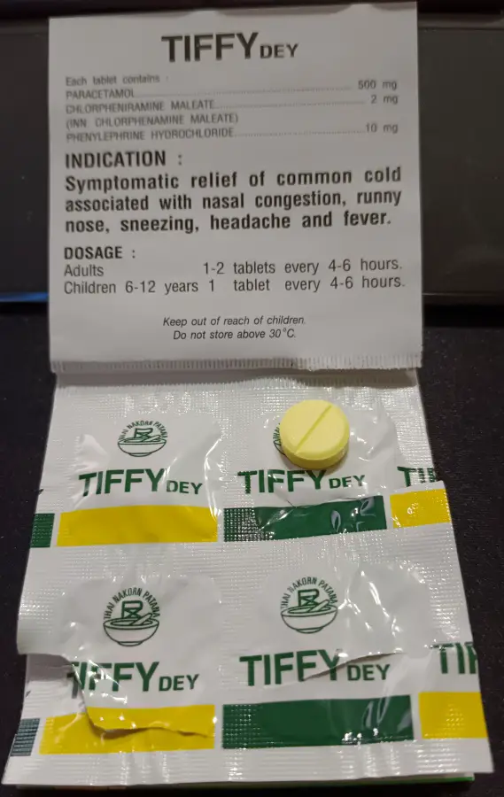 Tiffy 4 pack open pill