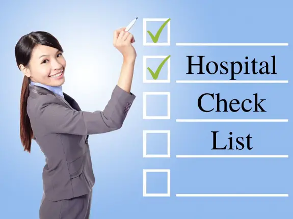 Hospital Check List