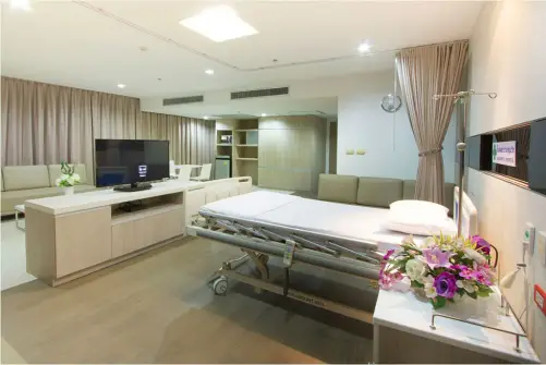 Sukhumvit Hospital Corner Suite Room